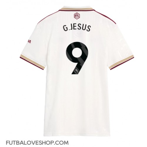 Dres Arsenal Gabriel Jesus #9 Tretina pre Ženy 2025-26 Krátky Rukáv Dres Arsenal Gabriel Jesus #9 Tretina pre Ženy 2025-26 Krátky Rukáv